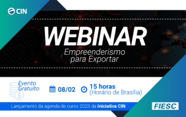 Webinar Empreendedorismo para Exportar