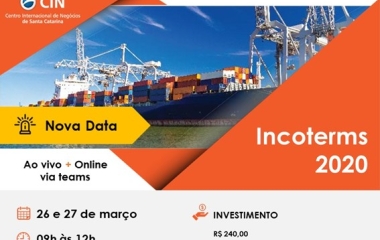 Capacitação sobre Incoterms - 2020