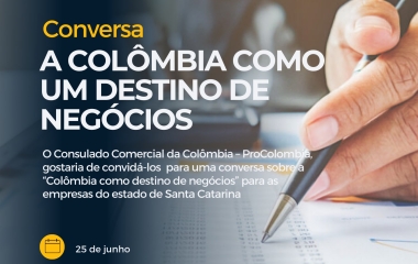 A Colômbia como um destino de negócios 