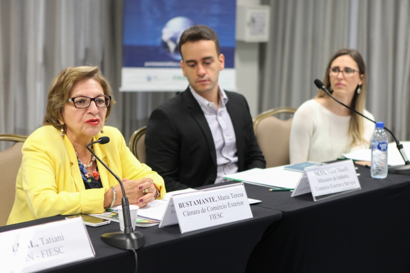 Maria Teresa Bustamante lembrou o esforço de internacionalizar micro e pequenas empresas. Foto: Filipe Scotti