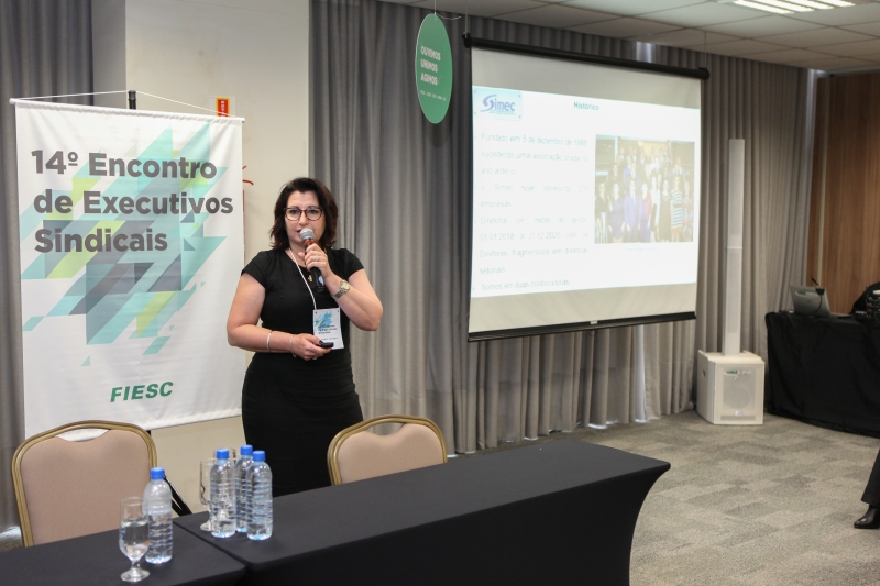 Cases foram apresentados no encontro de executivos sindicais realizado pela FIESC. Foto: Filipe Scotti
