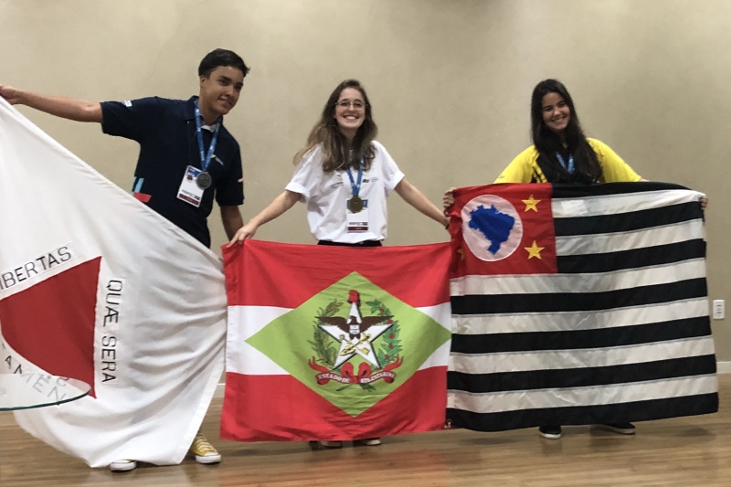 Gabriele Raiser venceu na ocupação vitrinismo. Foto: Maristela Alves