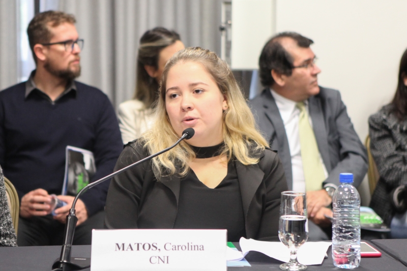 Carolina Matos, da CNI (foto: Filipe Scotti)