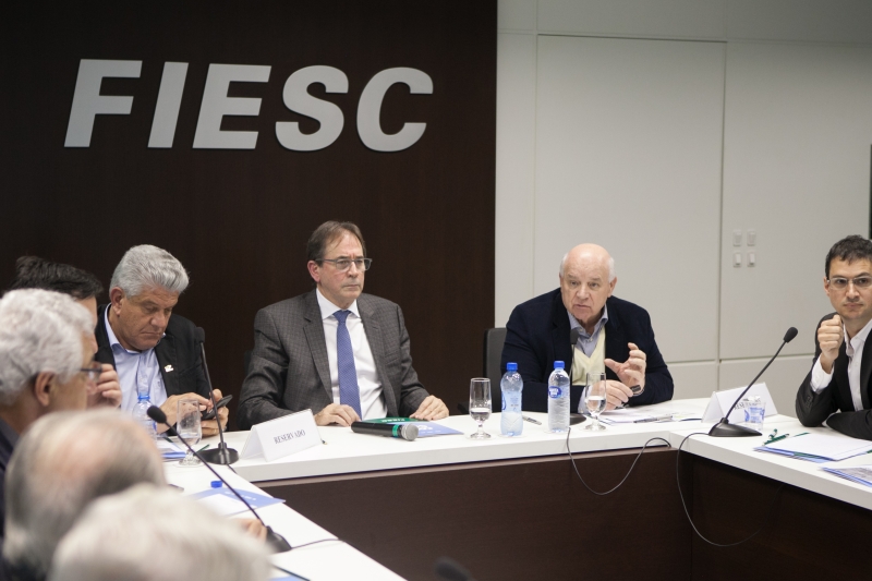 Estudo foi apresentado em reunião da Câmara de Assuntos de Transporte e Logística da FIESC (foto: Filipe Scotti) 