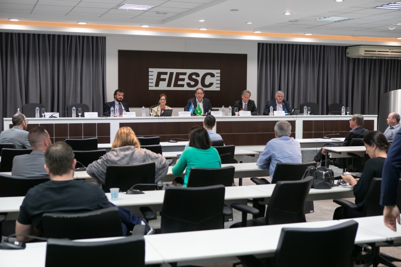 Encontro foi realizado na FIESC, em Florianópolis (foto: Filipe Scotti)