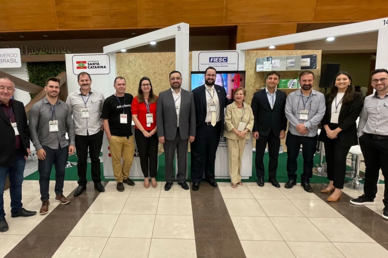 Comitiva catarinense que participa da Expo Paraguay