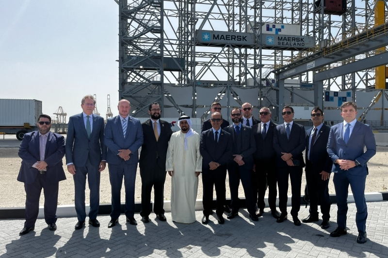 Visita ao porto de Dubai e a multinacional de logística pela comitiva catarinense (foto: Adriano Piekas/Alesc)