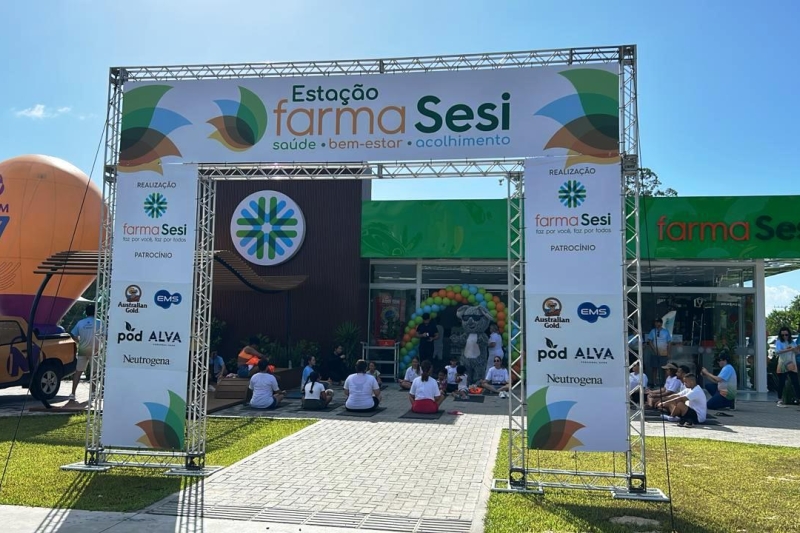 Rede de farmácias do SESI/SC promove evento especial em Florianópolis