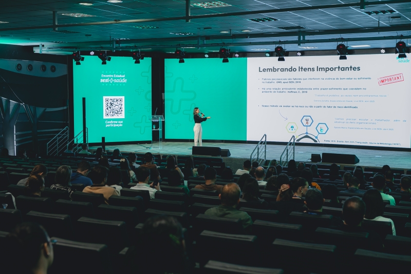 No segundo dia, Encontro SESI + Saúde reforça capacitações sobre NR 1