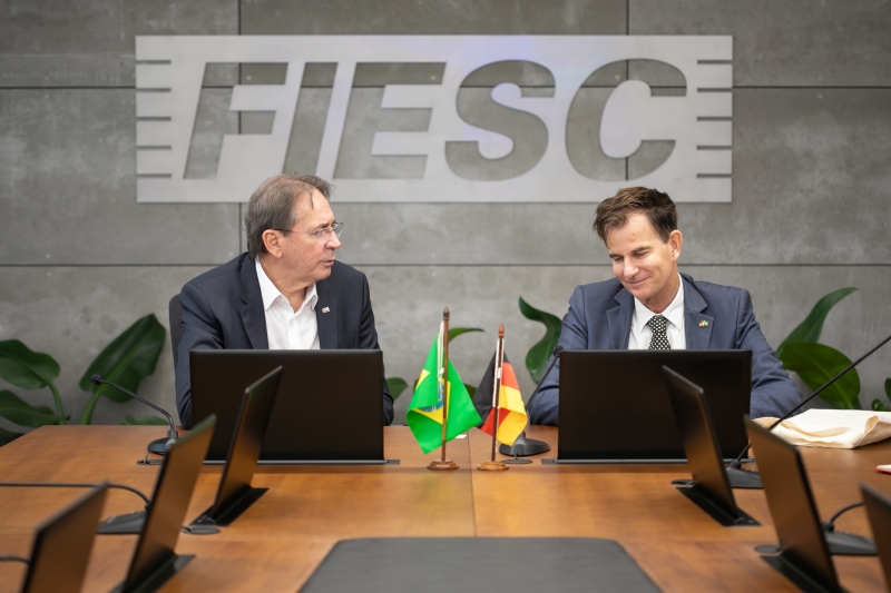 SC exportou US$ 208 milhões para a Alemanha em 2024, com motores e equipamentos elétricos liderando vendas. (Foto: Filipe Scotti)