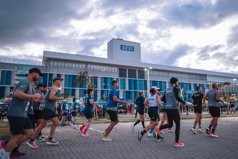 Corrida Nacional do SESI reúne 1.500 participantes em Joinville