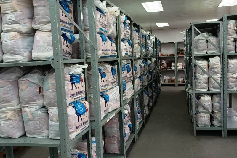 Neste ano, BASC já arrecadou 11,4 toneladas de alimentos na Grande Florianópolis