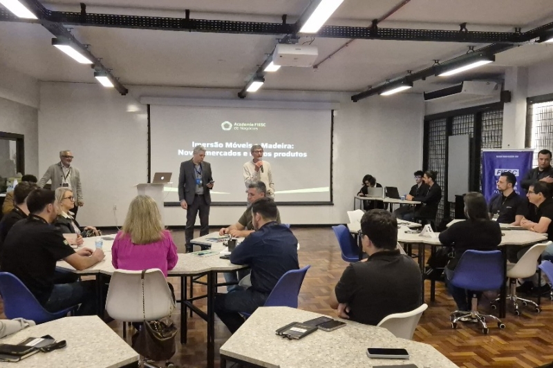 Em Caçador, imersão transforma desafios em oportunidades para setor da madeira